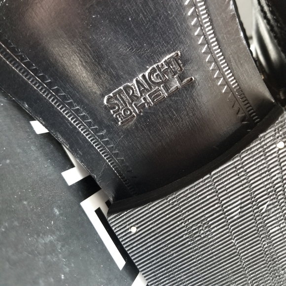 Womens Combat Boots (W10/M8.5) - Picture 12 of 16